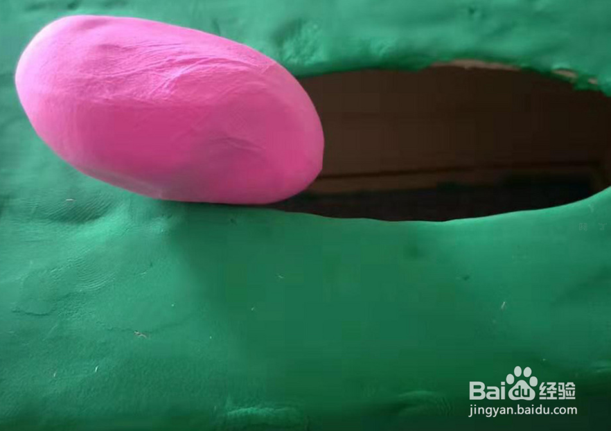软陶小动物园手工纸巾盒
