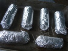 芝士南瓜鸡腿卷