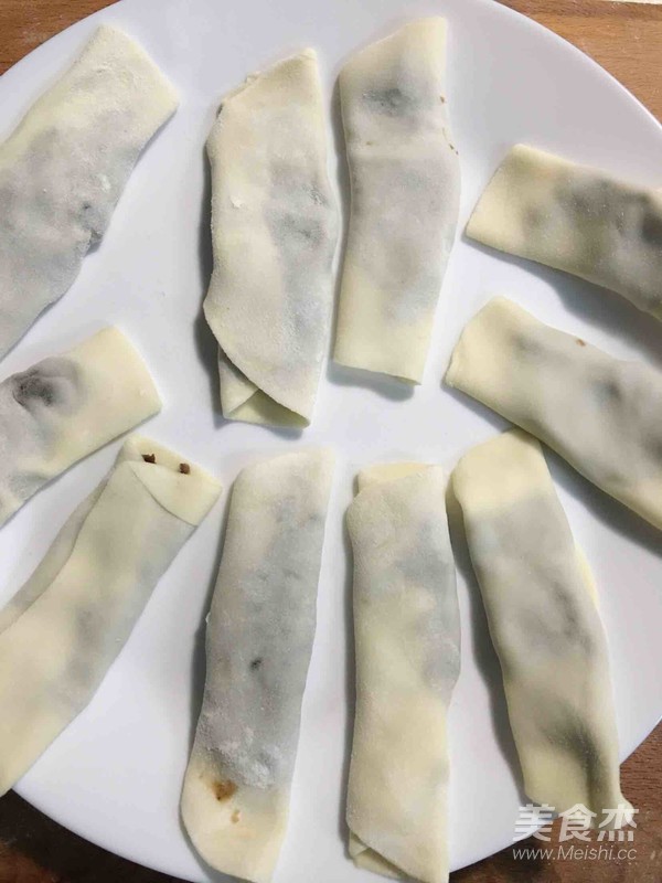 饺子皮春卷的做法