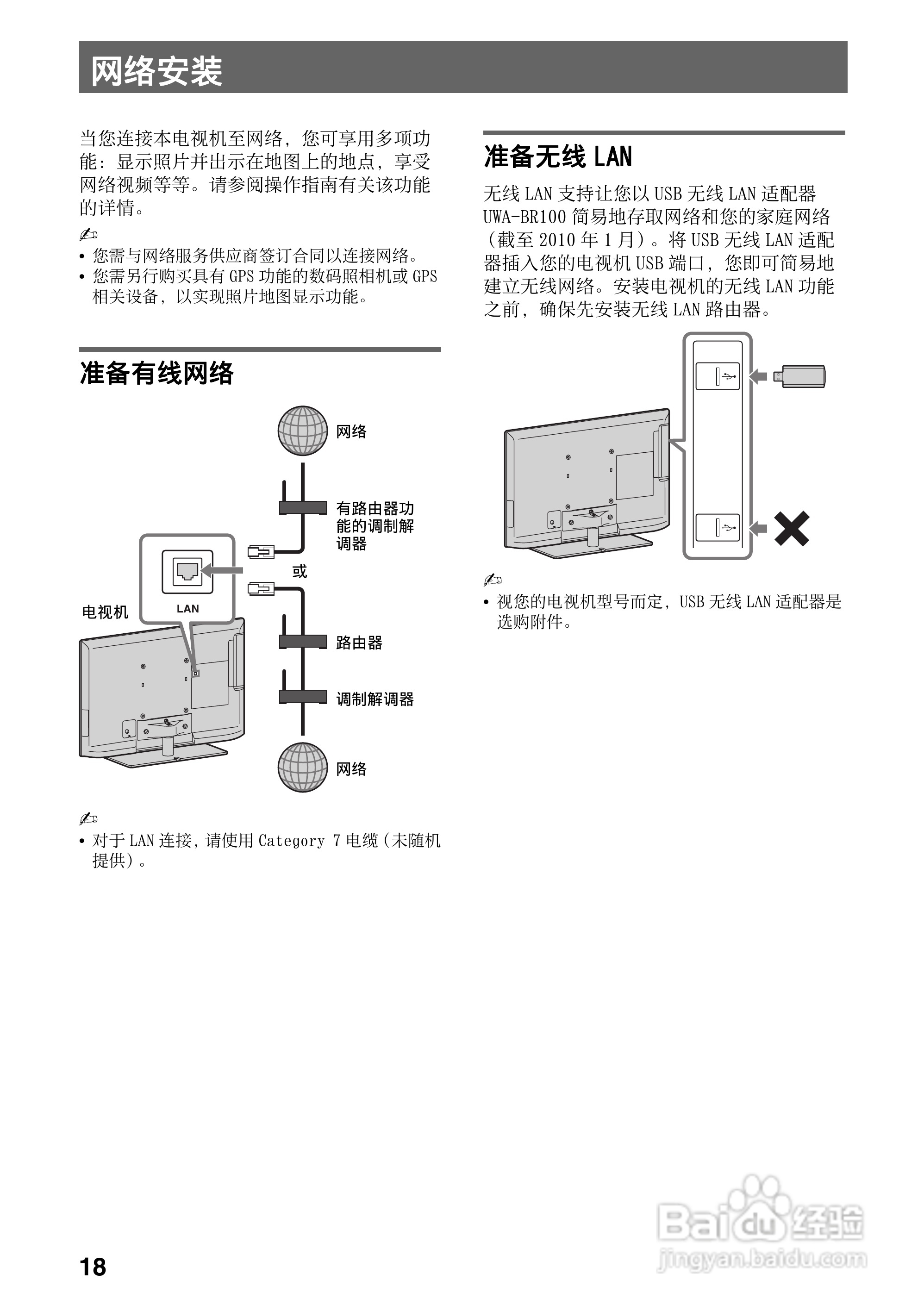索尼KDL-32EX520液晶彩电使用说明书:[2]