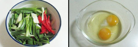 鸡蛋炒豆丝教程