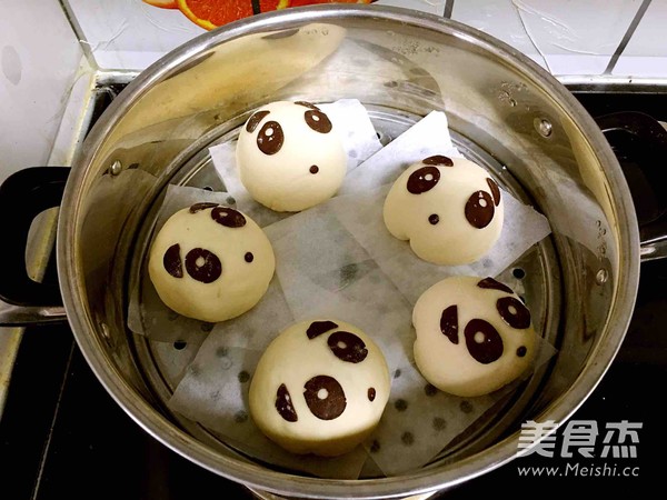 熊猫芝麻红糖包