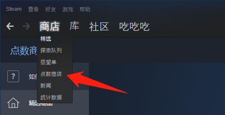 怎么查看自己的steam点数