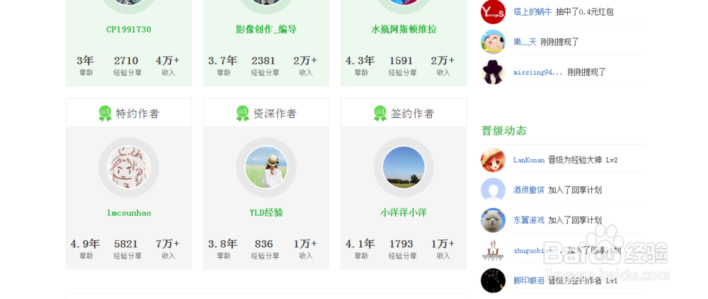 （2018）查看百度经验回享作者的人数