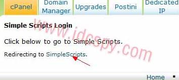 bluehost主机通过Fantastico自动安装WP程序