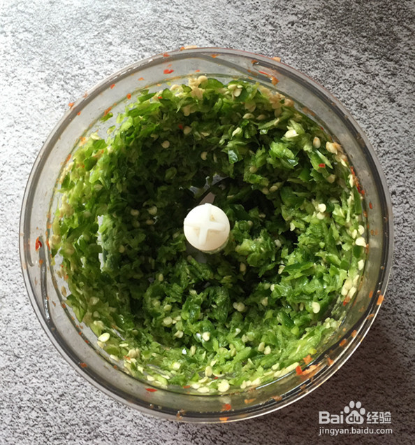 蒜蓉辣椒酱的制作方法