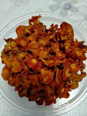 养生食补烤红萝卜片的做法