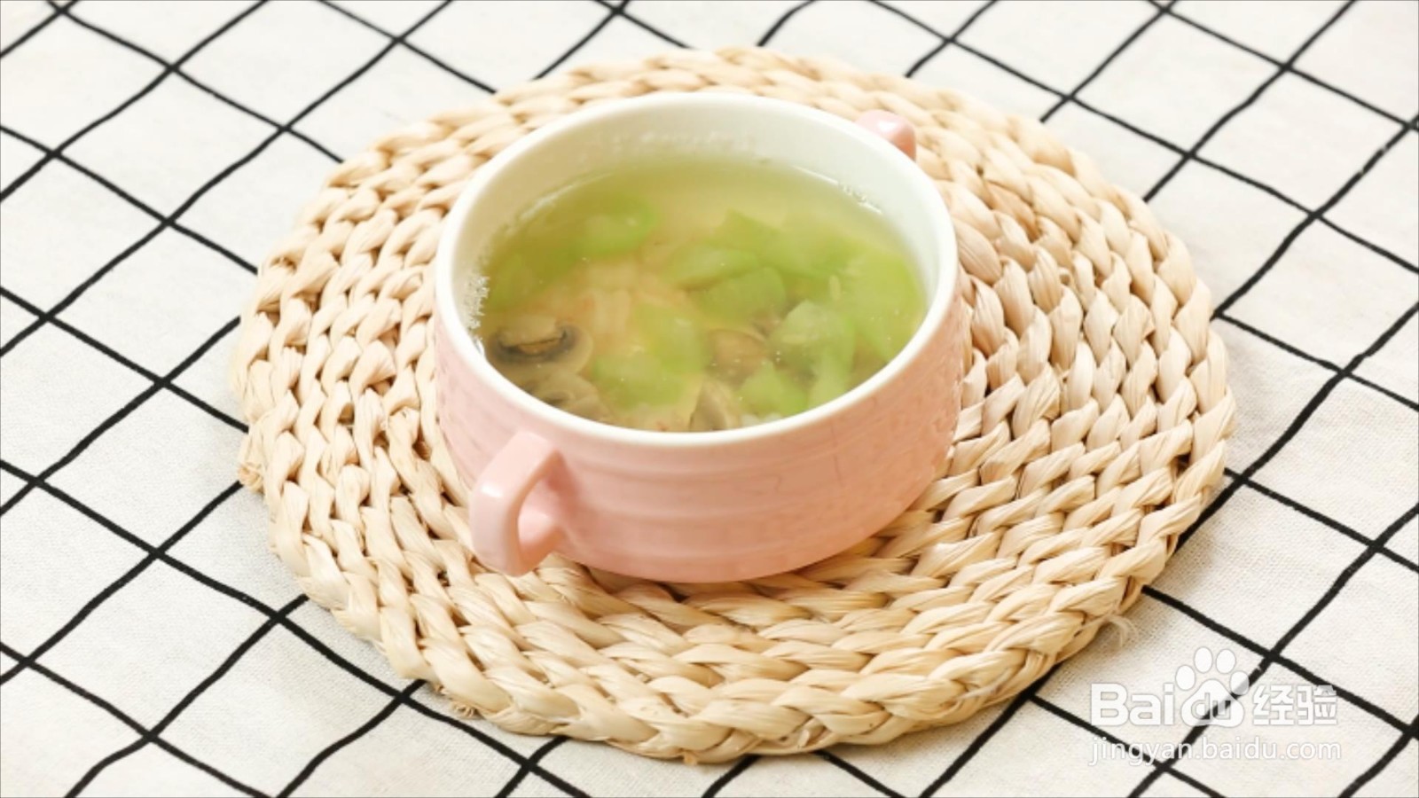 丝瓜菌菇汤的做法