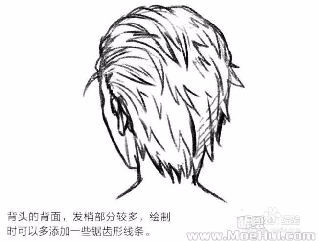 漫画中头发的画法