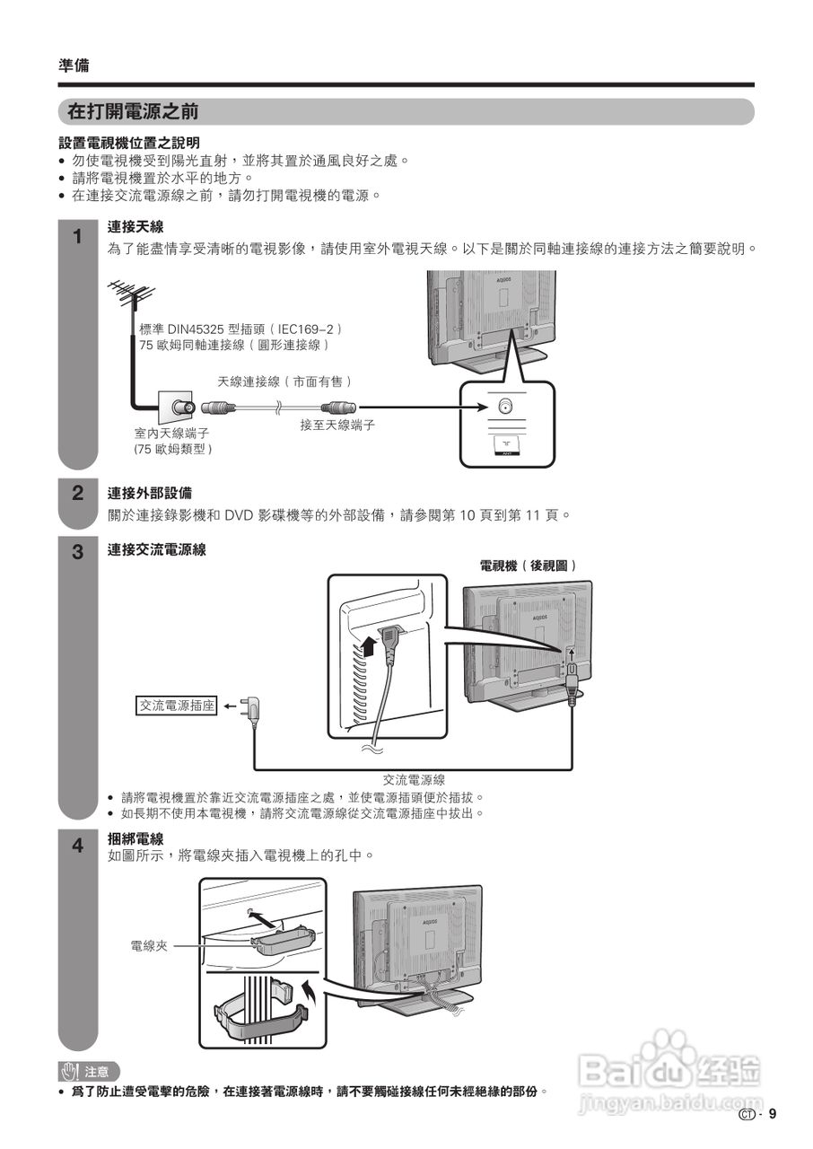 声宝LC-46PA63H型液晶电视机说明书:[2]