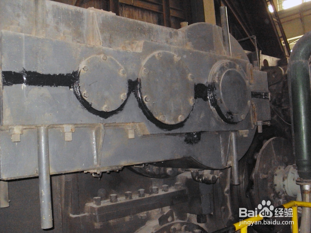 减速机结合面渗漏在线治理方法