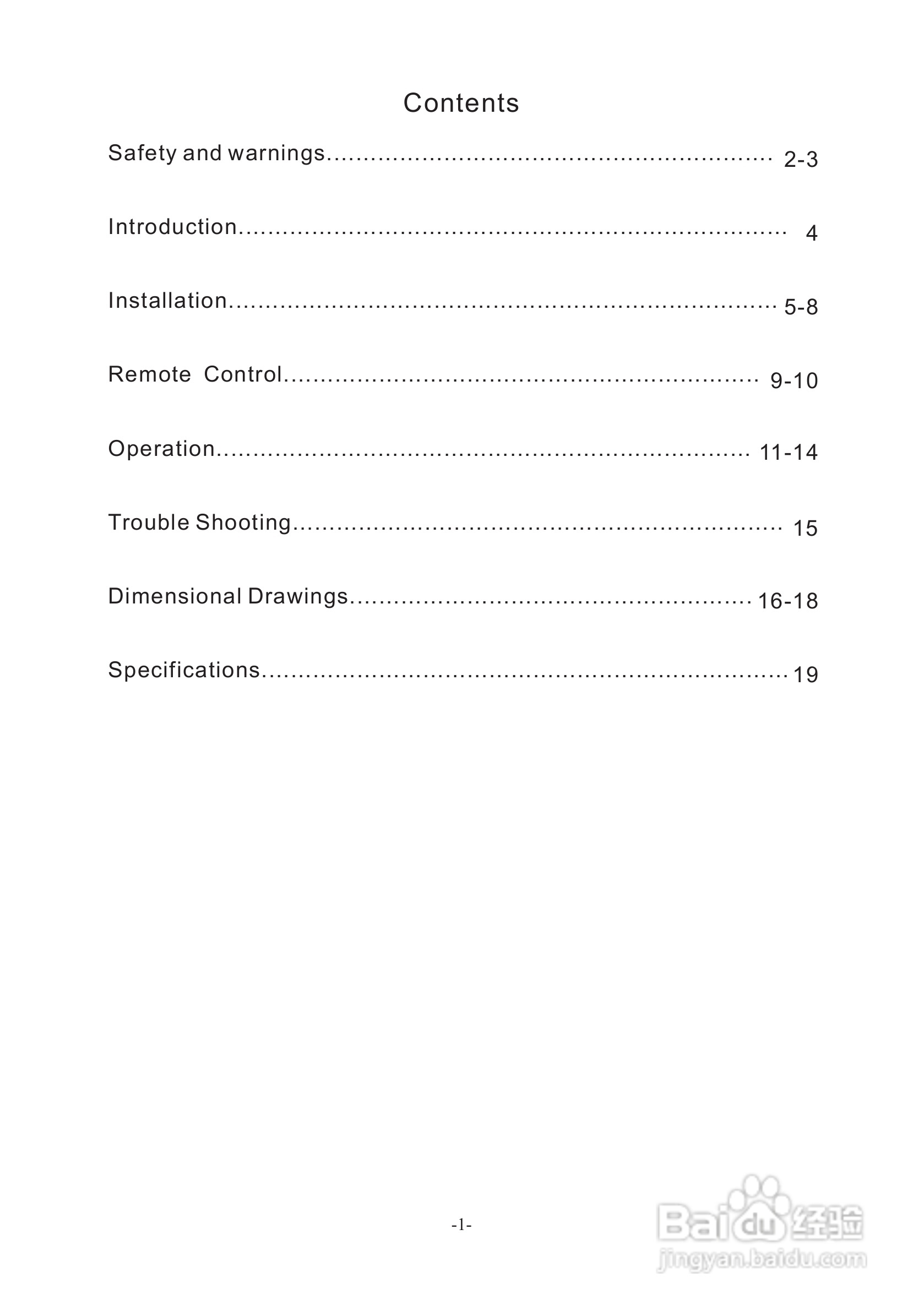 声宝LC-32LE330H型液晶电视机说明书:[3]
