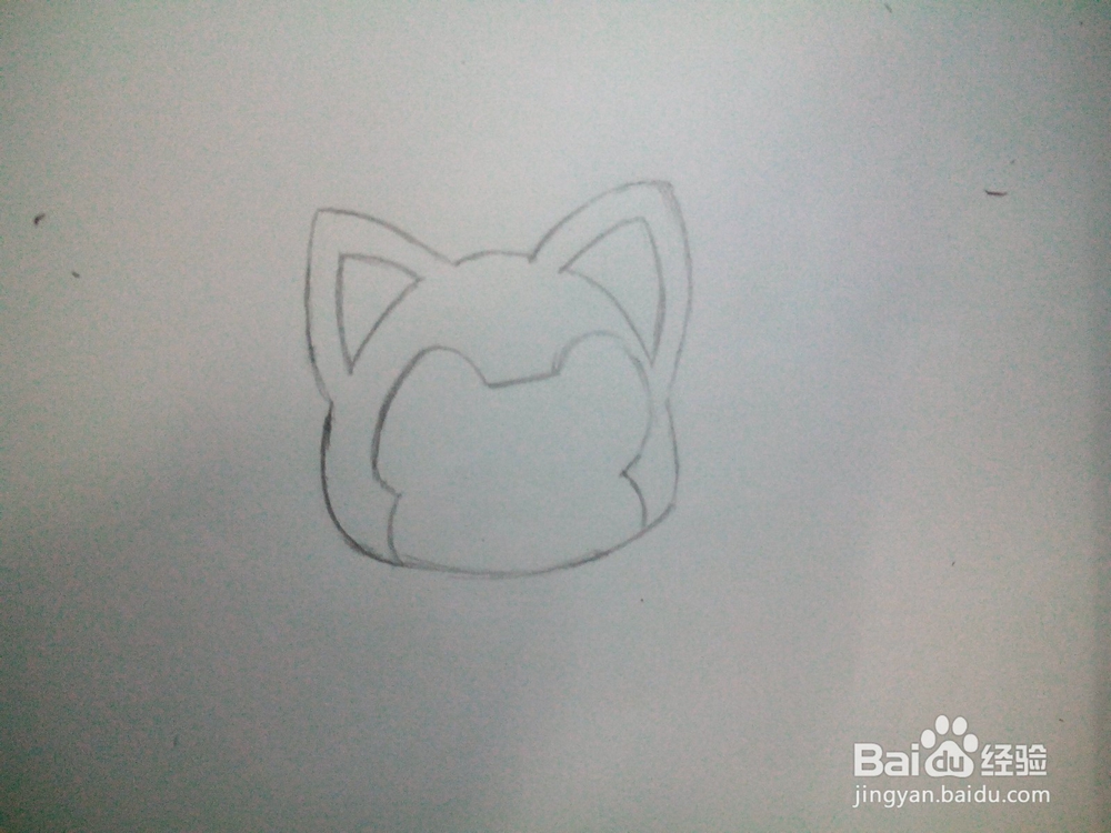 如何画 呆萌阿狸