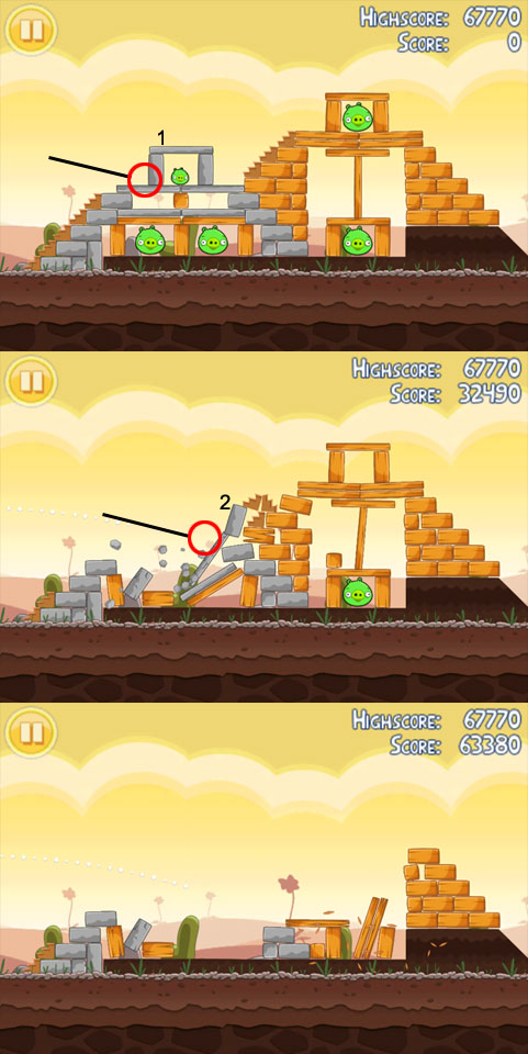 愤怒的小鸟图文攻略2