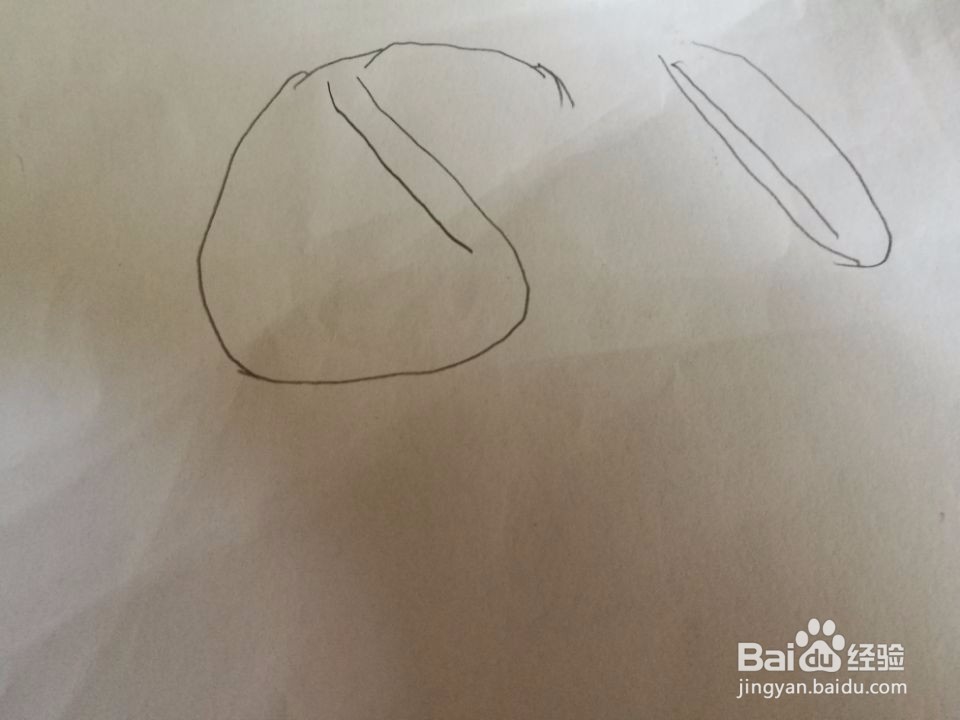 小狗的简笔画步骤