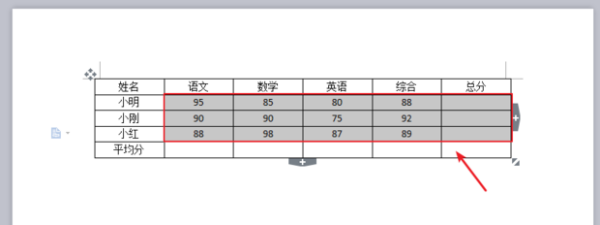 wps表格中如何求加权平均值？