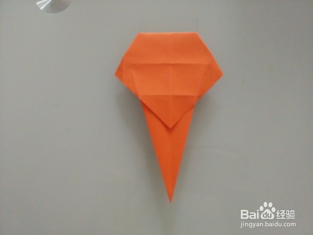 如何叠儿童冰淇淋折纸?