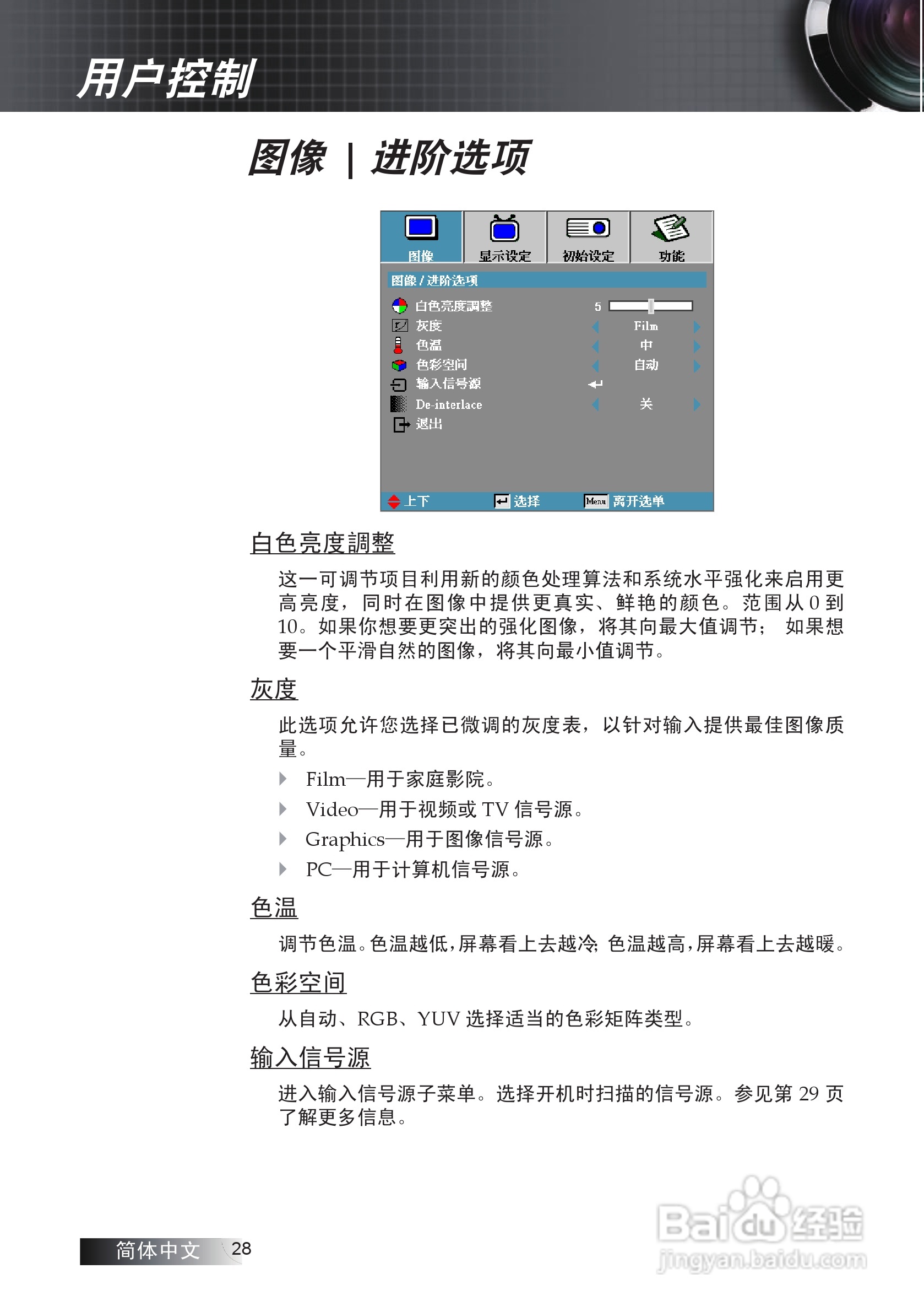 奥图码 ES530投影机说明书:[3]