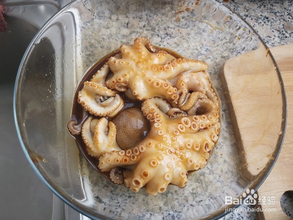 美味酱爆八爪鱼