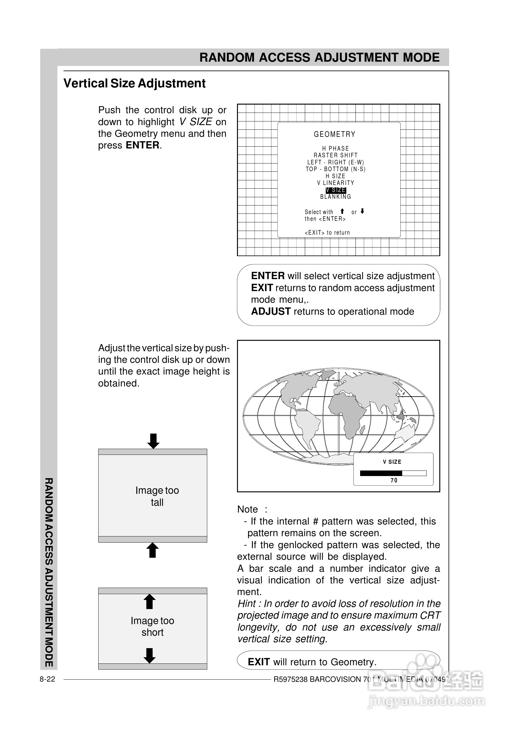 Barco巴可 VISION 701投影机说明书:[10]