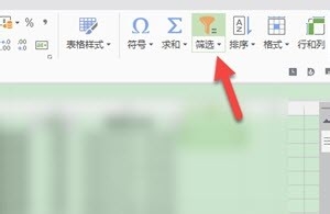 Excel表格如何使用筛选功能