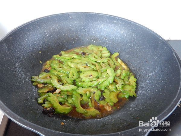 教你做豆豉炒苦瓜