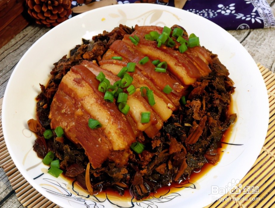 家庭自制梅菜扣肉