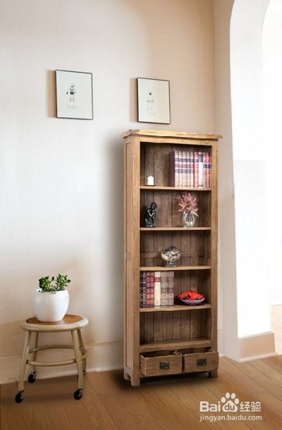 怎么自制客厅书架