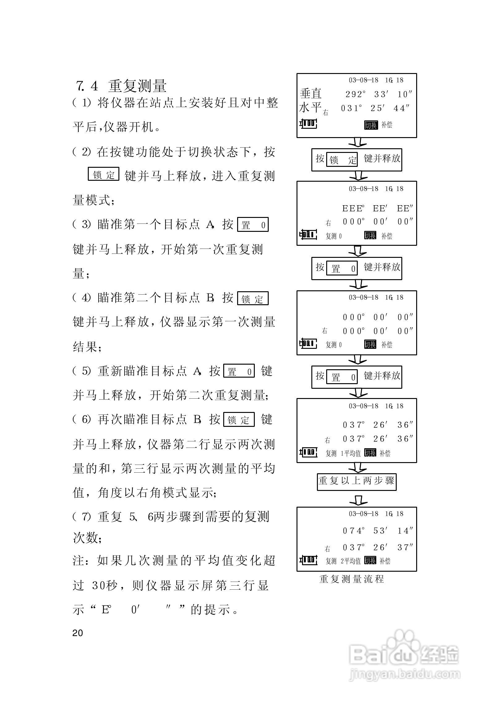 一光电子经纬仪DT205D使用说明书:[3]