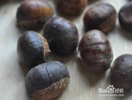 剥栗子皮的小妙招