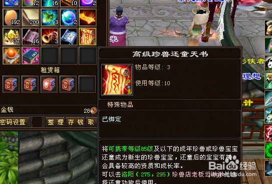 【天龙八部网游】怎样打造拉风宝宝?