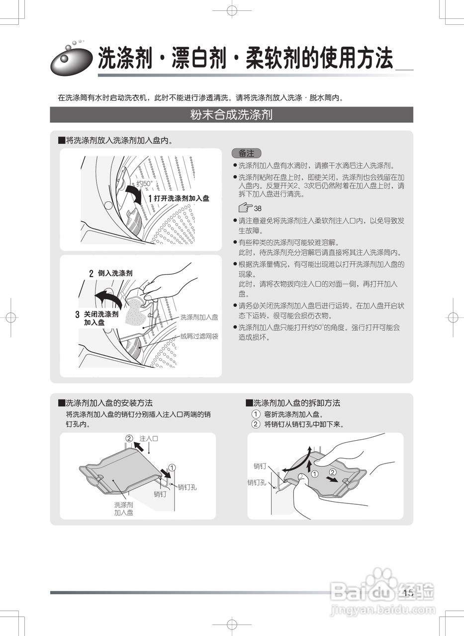 日立XQB70-EY洗衣机使用说明书:[2]