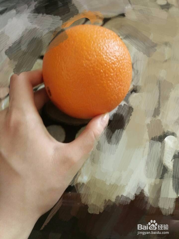 <b>怎么快速剥橙子，水果</b>