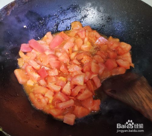 家常菜番茄炒蛋 现炒鸡蛋 再炒西红柿咸口