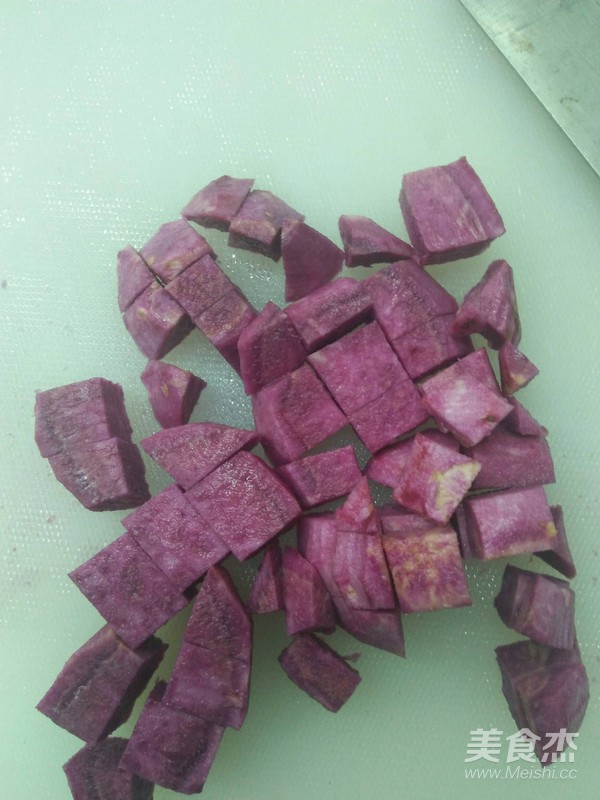 紫薯小汤圆的做法