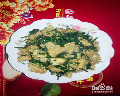 香菜炒鸡蛋怎么做好吃