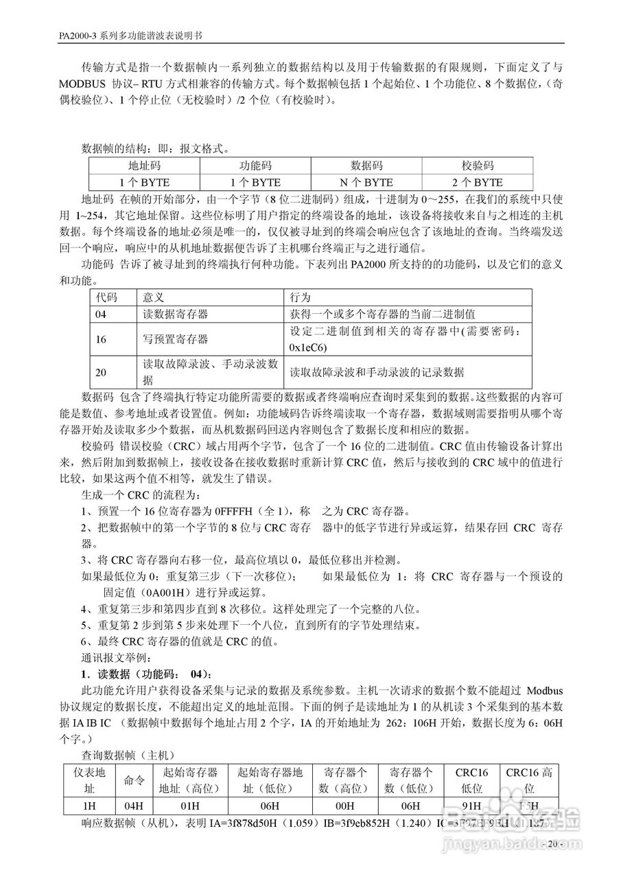 斯菲尔PA2000-3系列多功能谐波表用户手册:[2]