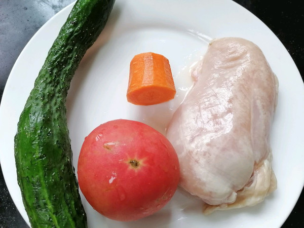 鸡胸肉蔬菜沙拉