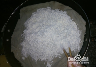 农村的风味小菜：[2]蒸槐花