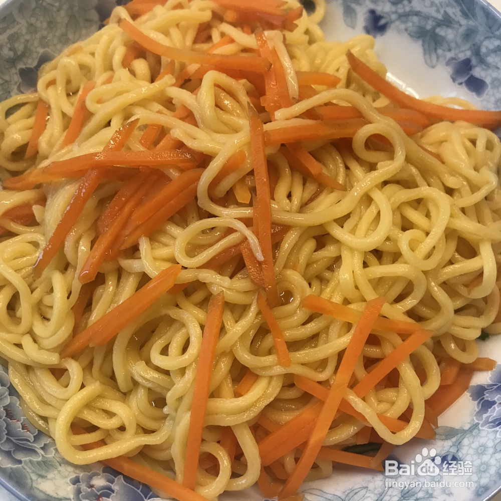 适合懒人做的鸡丝拌面