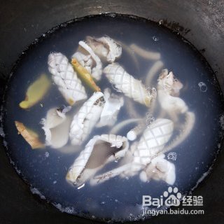 家常鱿鱼炒蒜苗的做法