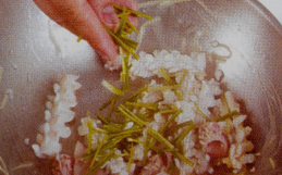 盛夏肥美时节——芫爆鱿鱼卷