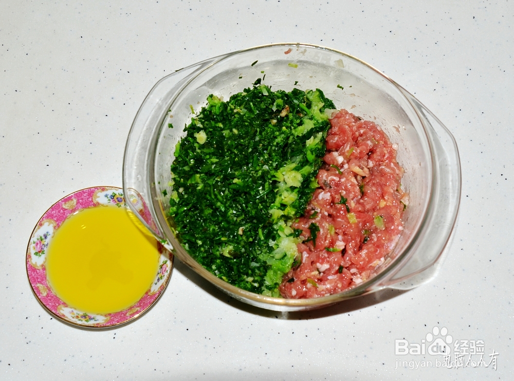 系列美食：[2]荠菜鲜肉水饺