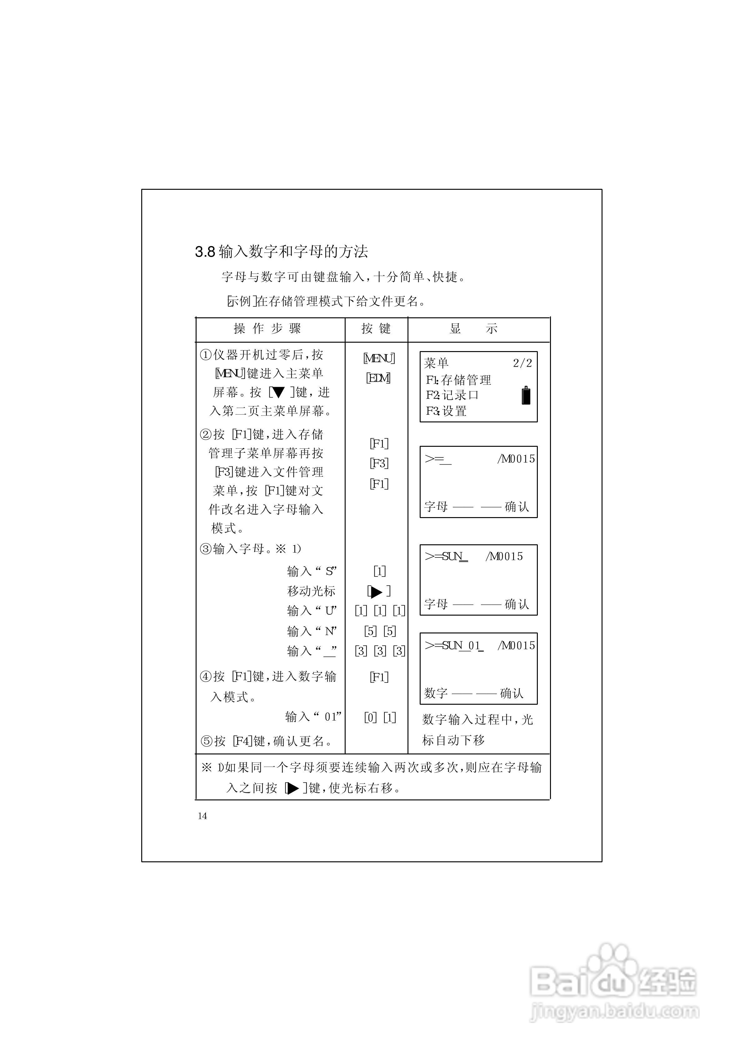 RTS600系列电子全站仪使用说明书:[3]