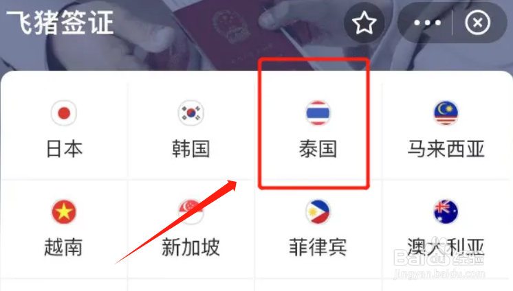 手机上怎么办理泰国签证