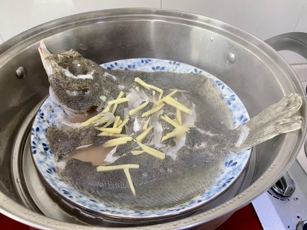 清蒸葱油多宝鱼