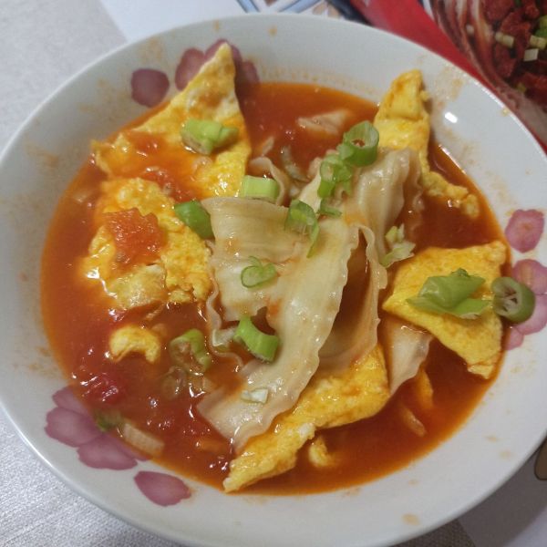 西红柿鸡蛋刀削面