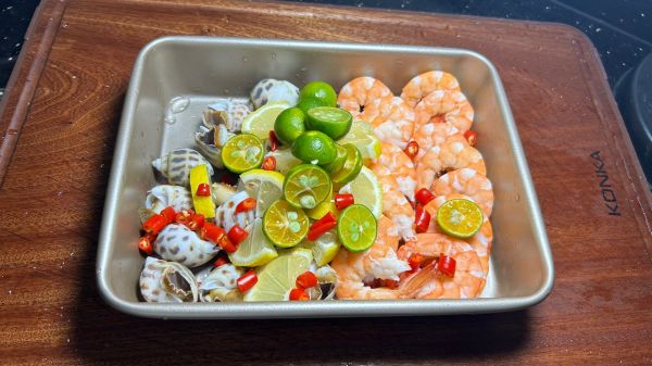 酸辣捞汁小海鲜