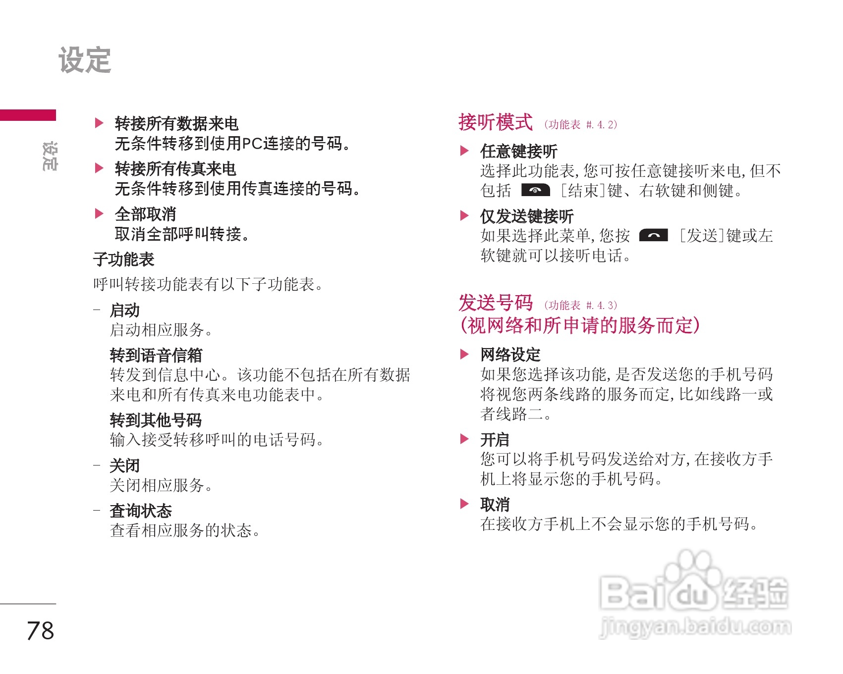 乐金手机KG338型使用说明书:[8]