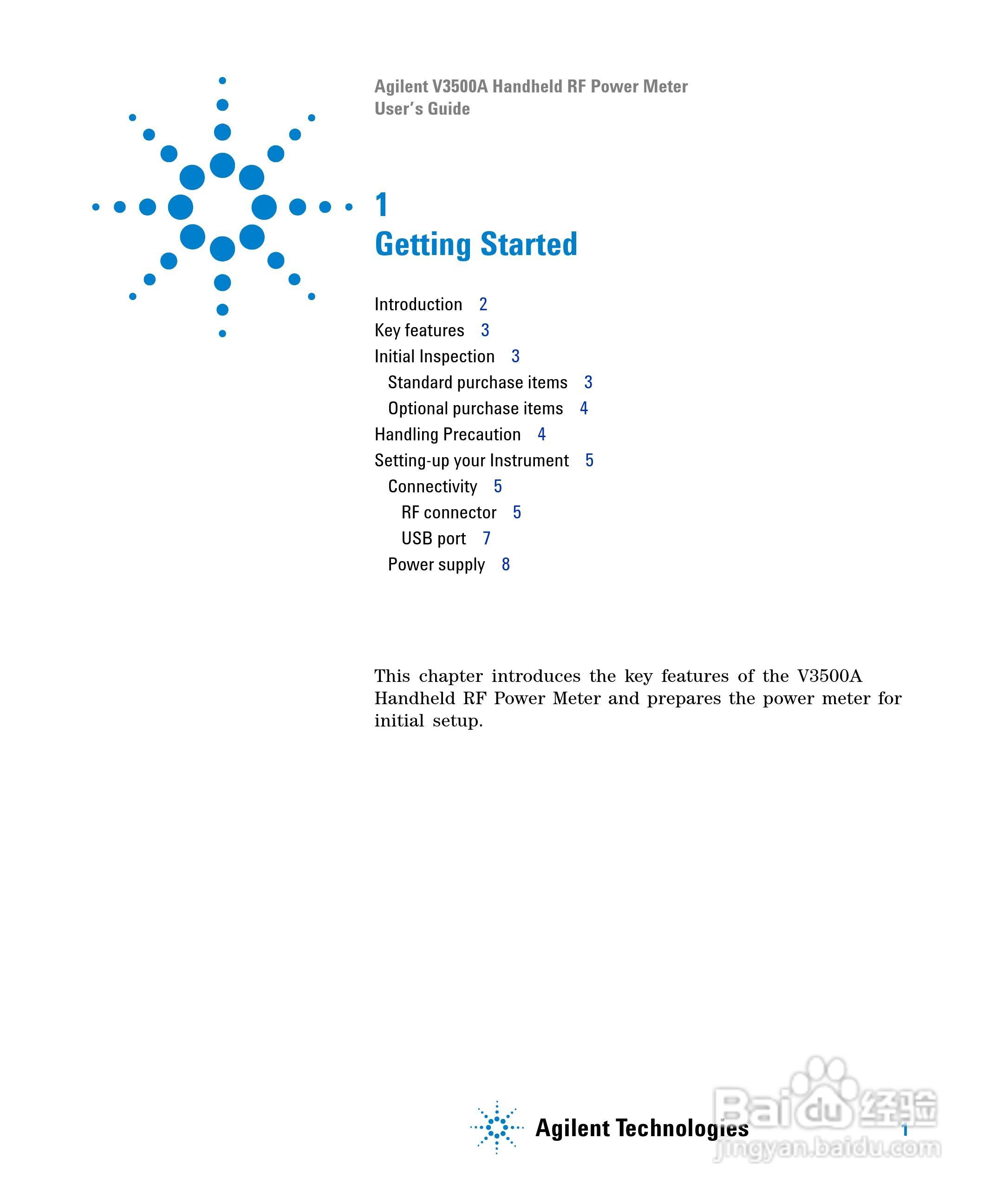 V3500A功率表使用手册:[2]